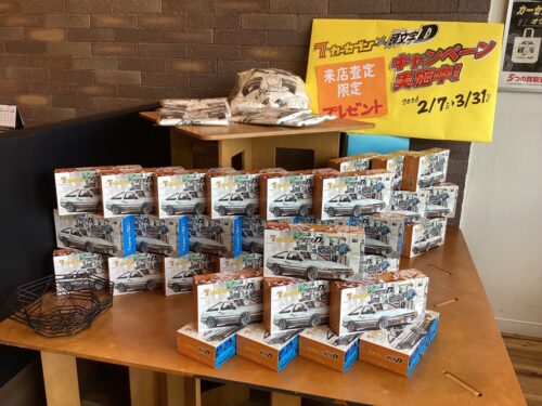 今月の店内も賑やかに！カーセブンキャンペーンも好評です🎵